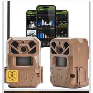 Moultrie Edge 2 Cellular Trail Camera Auto Connect Nationwide 4G LTE Missing Box
